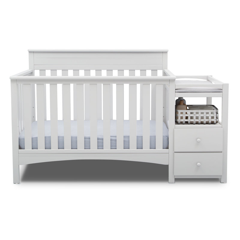 Delta Children Presley 3in1 Convertible Crib and Changer & Reviews